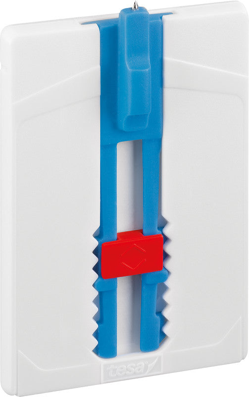 TESA Klebenagel – Kunststoff, Weiss, 12 × 14 × 2,4 cm – 2er-Pack