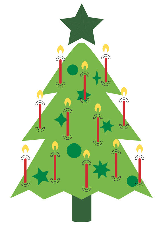 Folia Bastelset Flecht- und Webmotive XMAS – 172-teilig – A4