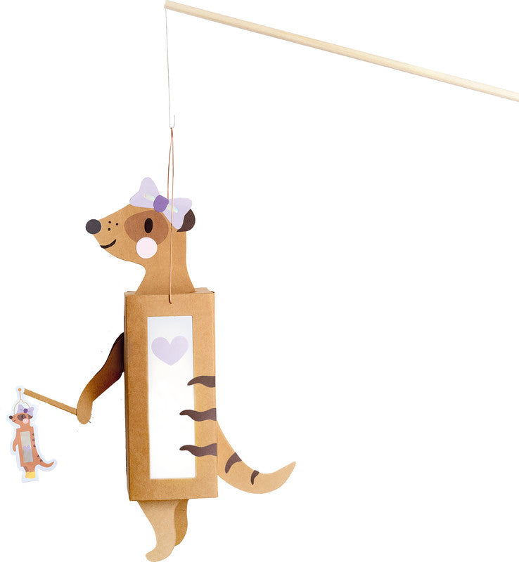 Folia Bastelset Laterne Autumn Friends – 2 Bögen Transparentpapier – 230 × 330 mm