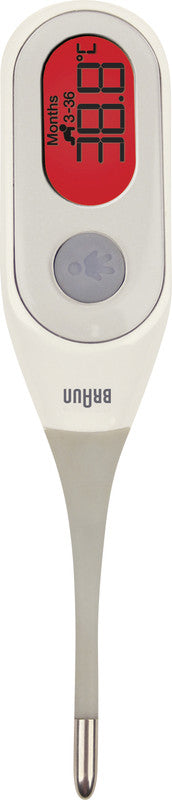 Braun Digitalfieberthermometer – Age Precision, 8 s, BPA-frei, für Axillar, Oral, Rektal