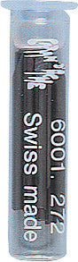 Caran d-Ache Caran d'Ache – Zirkelminen – Ø 2 mm, 25 mm, F, Graphit – Dose à 12