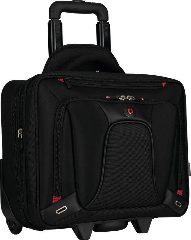 Wenger/SwissGear Wenger Notebook-Trolley Transfer – 18 l, für Notebooks bis 16", Weichschale, schwarz, 43 × 37 × 23 cm