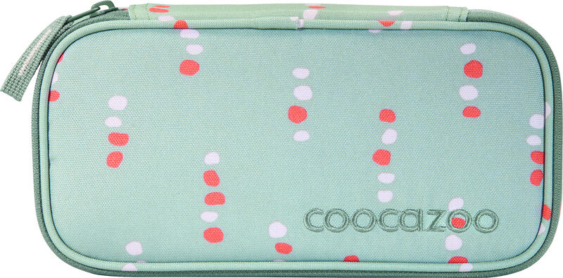 Coocazoo Schlamperetui, leer – Dancing Dots – Kunststoff – 24,0 × 6,0 × 11,0 cm