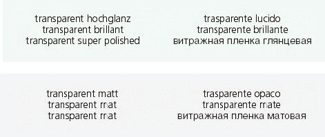 Vénilia Klebefolie – matt, permanent, transparent – 45,0 × 1500,0 cm