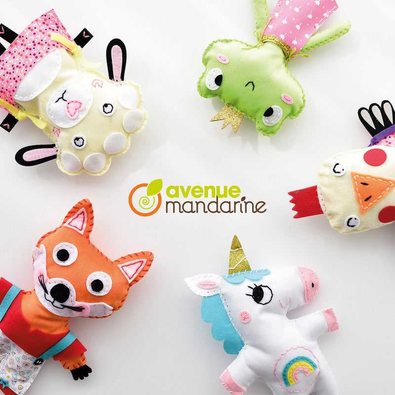 Avenue Mandarine Bastelset Nähen Katze Tina – 6–10 Jahre – 140 × 300 × 50 mm