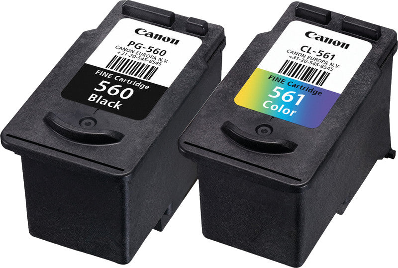 Canon Tintenpatronen-Multipack PG-560/CL-561, 2er-Pack – für Inkjetdrucker und Multifunktionsgeräte