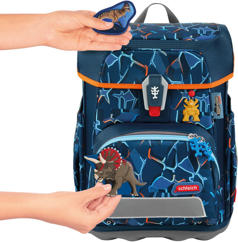 Step by Step Schulrucksack-Set Cloud – 5-teilig – Lava Dragon – Recycelte Materialien