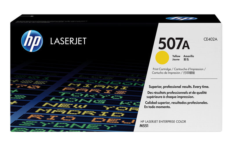 HP Toner 507A – Gelb, 6000 Seiten