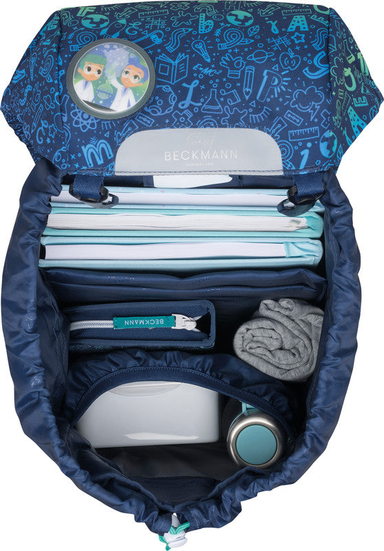 Beckmann Schulrucksack Classic – Science – 22 l – 24,0×37,0×25,0 cm
