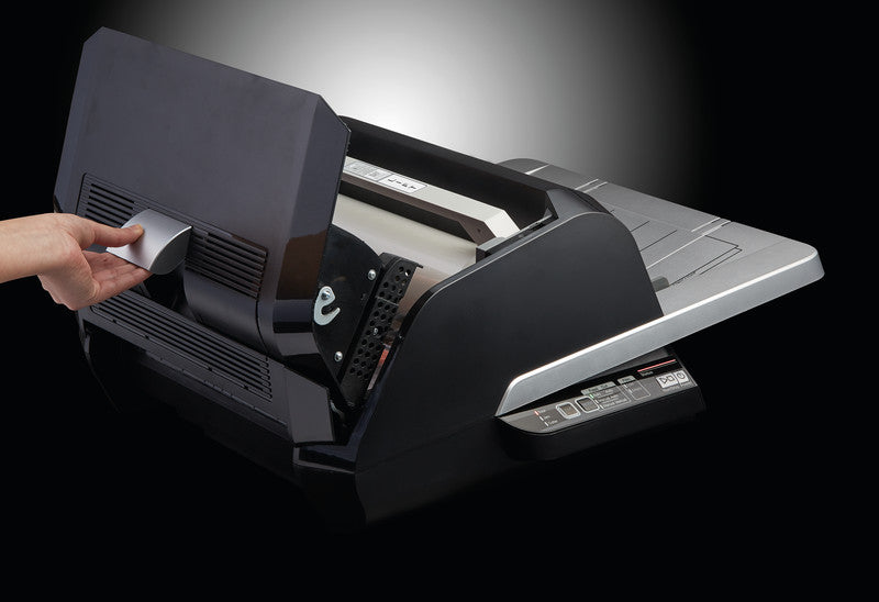 GBC Foton 30 Laminiergerät A3 – 4-Rollen, 75–125 µm, 1 Min. Aufheizzeit, 650–700 mm/min, Schwarz