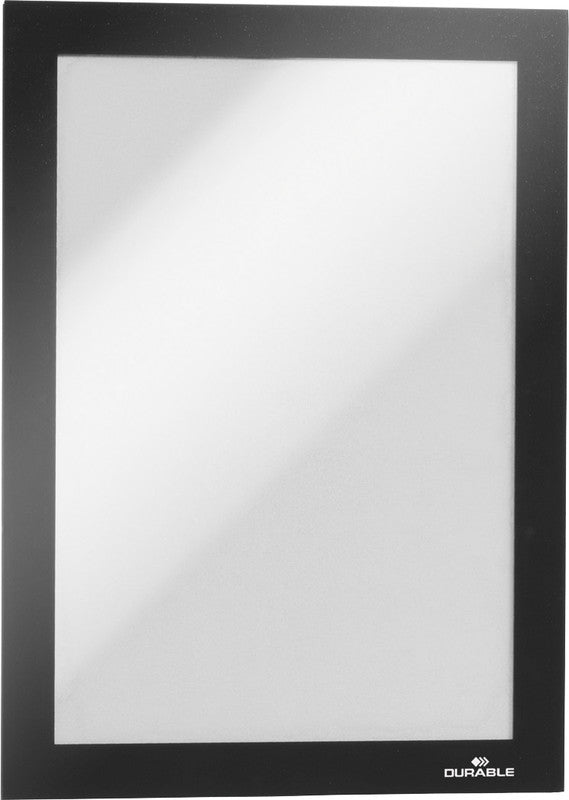 Durable DURAFRAME Magnetic Magnetrahmen – A5 – Schwarz – 5er-Pack