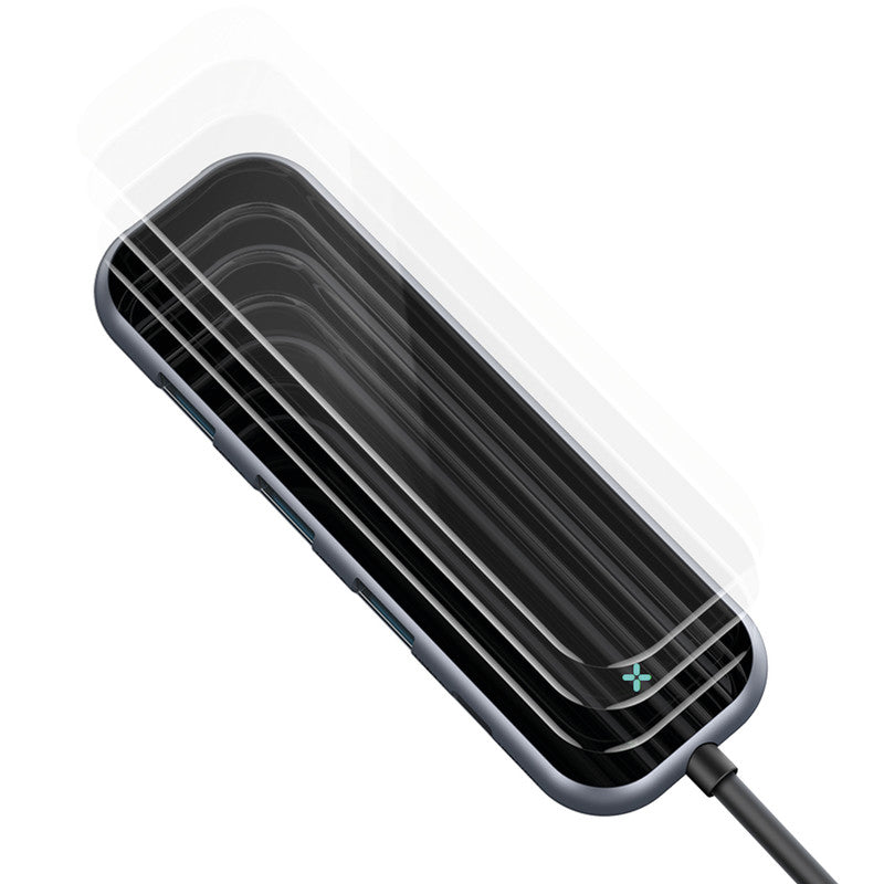 Baseus USB-C-Hub – USB-Port, schwarz