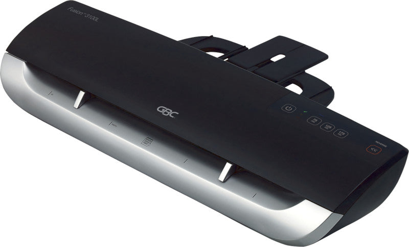 GBC Fusion 3100L Laminiergerät A3 – 2-Rollen, 75–175 µm, 1 Min. Aufheizzeit, 800 mm/min, schwarz