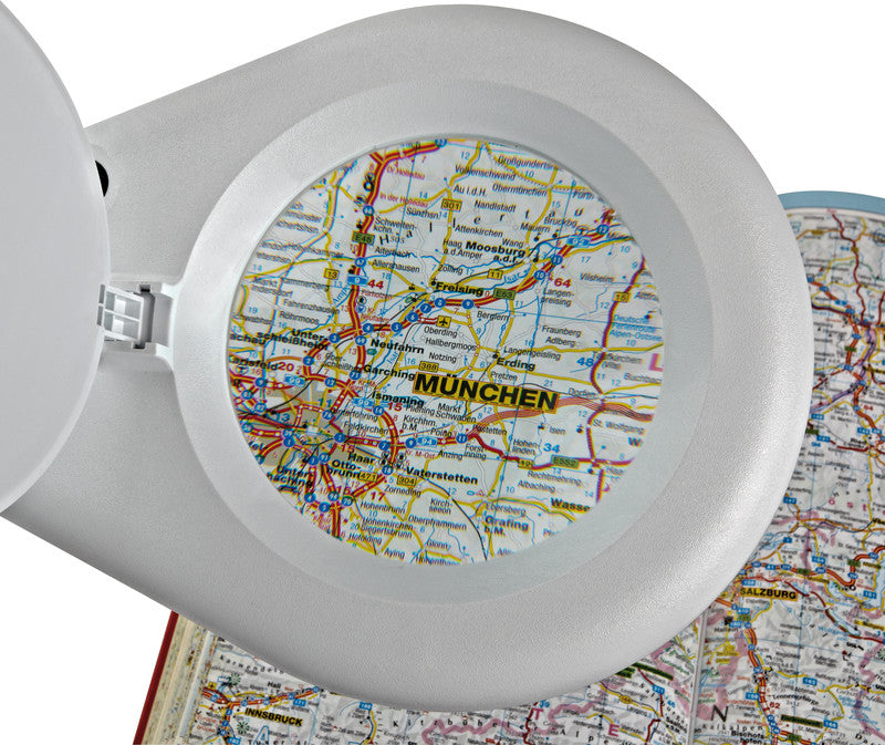 MAUL Viso – Leuchtlupe – 1,75× – Ø 127 mm – mit LED