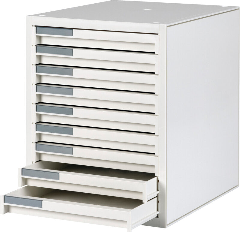Styro Schubladenelement – für Format A4 – 270 × 340 × 345 mm