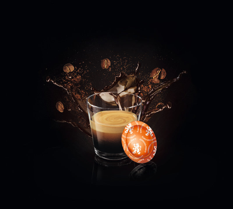 Café Royal Kaffeepads Espresso Forte – für Nespresso Professional – Intensität 8 – 50 Pads