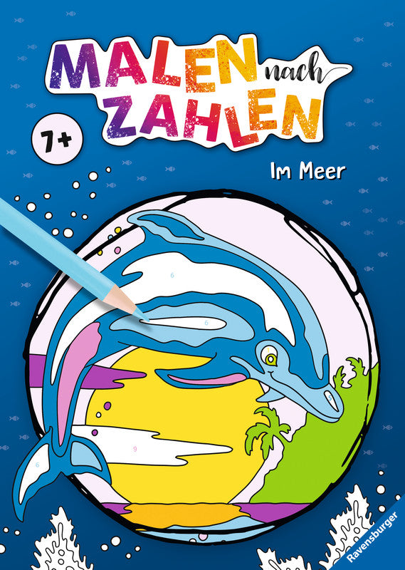Ravensburger Malen nach Zahlen Malbuch, Karton, 21 × 29,5 cm, Mehrfarbig, ab 7 Jahren
