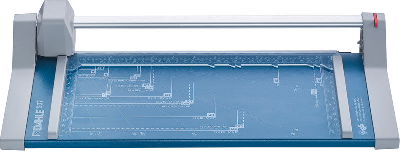 Dahle Roll- und Schnitt-Schneidemaschine 507 Generation 3 – 320 mm, bis A4, 8 Blatt