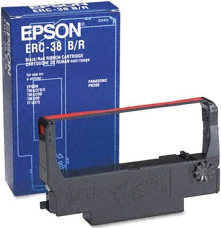 Epson Farbband schwarz/rot