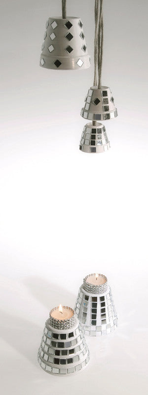 Blumentöpfchen, Terrakotta, Braun, Ø 5,5 cm × H 5 cm, 10 Stk.