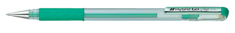 Pentel Gelschreiber – Grün Metallic, 0,8 mm, wasserfest, lichtbeständig, für dunkles Papier, Kappe
