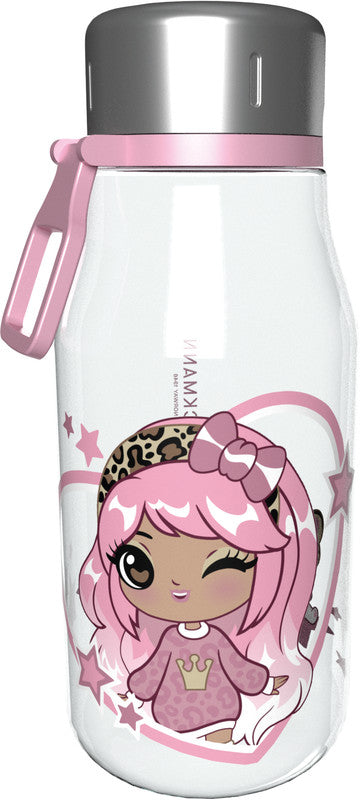 Beckmann Trinkflasche – 4 dl – Kunststoff, Schraubverschluss, auslaufsicher – Furry