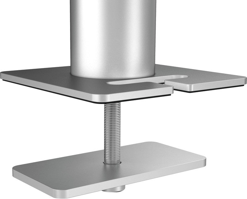 Durable Monitorarm, 1 Monitor, Tischdurchführung, bis 27", VESA 75 × 75/100 × 100 mm, 8 kg, silber