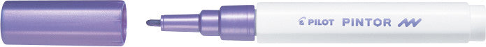 Pilot Pigment-Marker Pintor – Rundspitze 0,9-1,5 mm – Metallisch Violett – Deckend