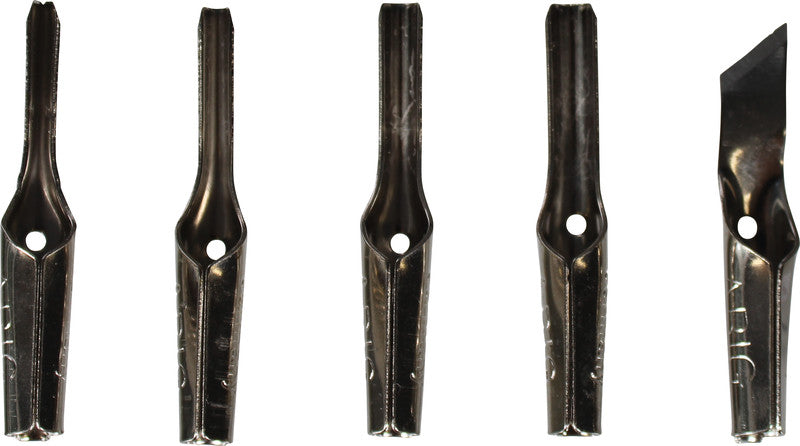 Abig Linolschnitt-Werkzeug – für Linolschnitt, Set, 7-teilig, Silber