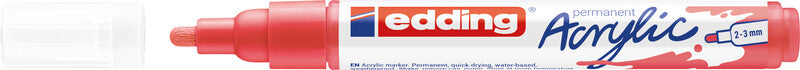 Edding 5100 Acrylmarker – Rundspitze 2–3 mm – Koralle