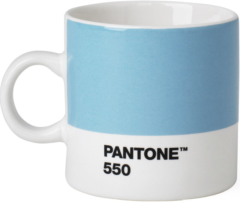 Pantone by Copenhagen Espressotasse – 100 ml, Ø 6,0 cm, Feines Porzellan, Hellblau