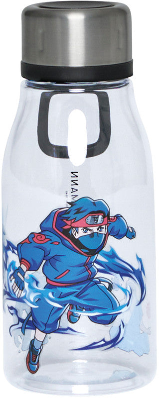 Beckmann Trinkflasche Classic – 4 dl – Kunststoff, Schraubverschluss, auslaufsicher – Ninja Elements