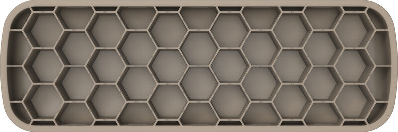 Fellowes Maus-Handgelenkauflage – Breyta kompakt – für Maus – HEX-Cushion, antimikrobiell – 180×60×17,5 mm