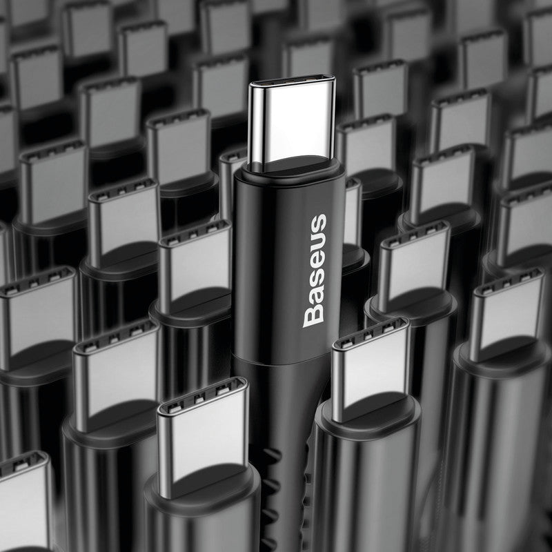 Baseus USB-Kabel, USB-C, 1 m, USB 2.0, Lade-/Datenkabel, für universelle Geräte