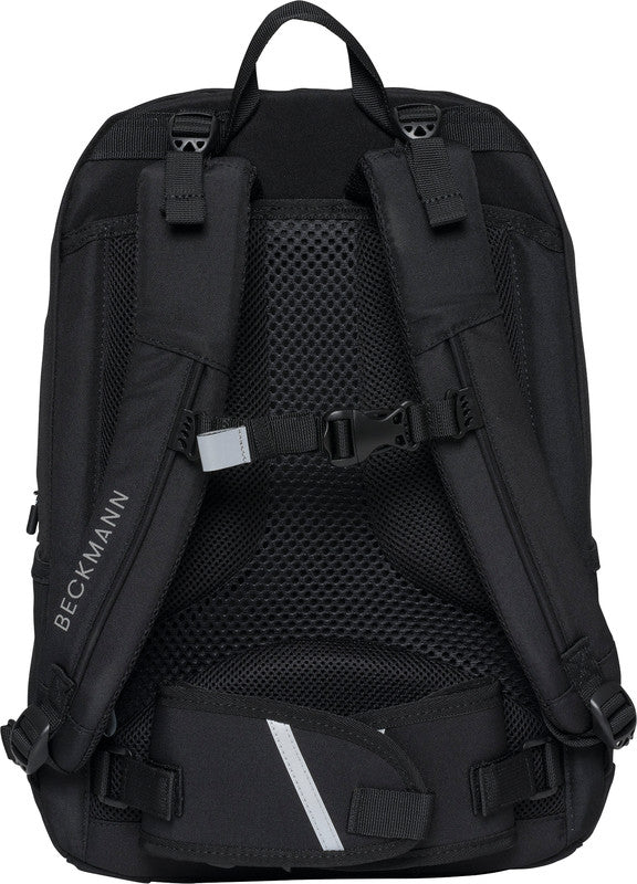 Beckmann Junior Sport Rucksack – Black Bold – 31 × 45 × 22 cm – Recycelte Materialien