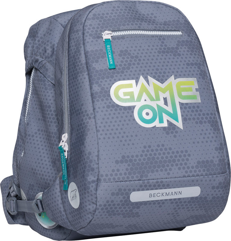Beckmann Schulrucksack Classic – Game On – mit Leuchteffekt