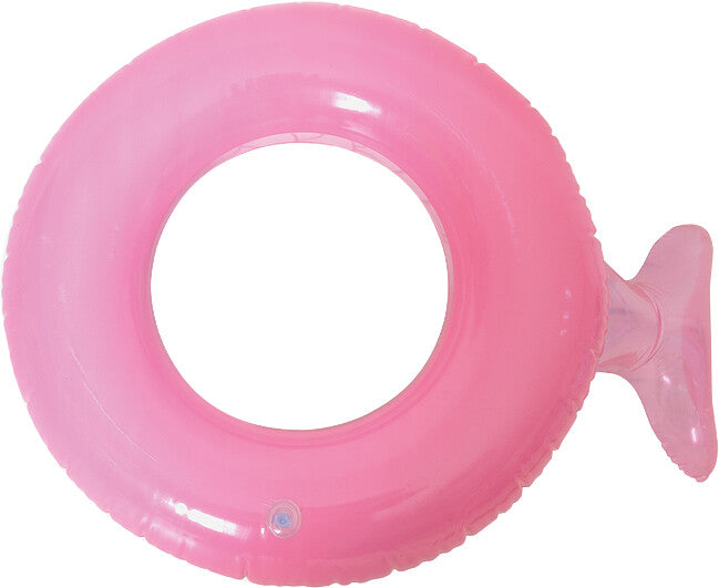 Sun club Schwimmring – Meerjungfrau, 3D-Augen, Reparatur-Patch – Ø 76 cm – ab 9 Jahren – PVC, mehrfarbig