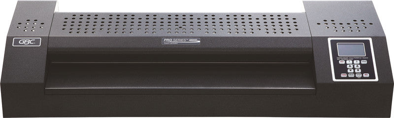 GBC ProSeries 4600 Laminiergerät A2 – 6-Rollen, 350 µm, Kaltlamination, Aufheizzeit 2,5 Min., Schwarz