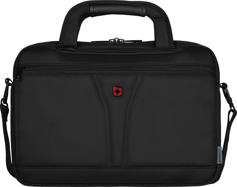 Wenger/SwissGear Wenger BC-Free Notebook-Tasche – für Notebooks bis 14", 5 l, Aufsteckfunktion, recyceltes PET (rPET), schwarz