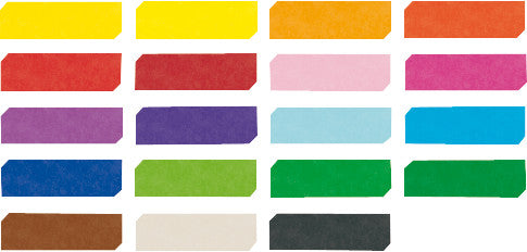 Folia Faserseide – 500 × 700 mm – 20 g/m² – zitronengelb – 6 Blatt