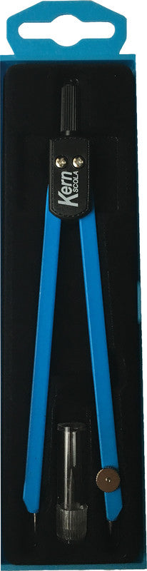 KERN Zirkel – Schenkellänge 13,5 cm, Radius 15 cm, Messing, farbig sortiert