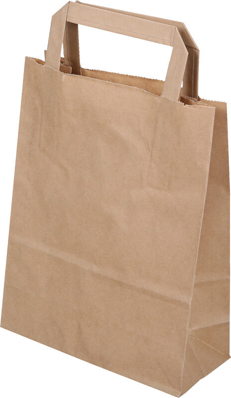 Elco Tragetasche – mit Flachhenkel, reissfest, FSC-zertifiziert – 180 × 260 × 80 mm – 50 Stk.
