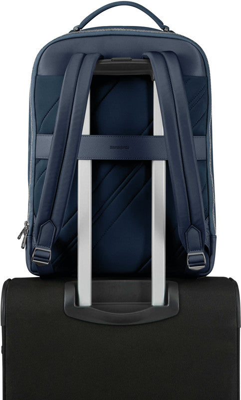 Samsonite Zalia 2.0 – Notebook-Rucksack – für 15,6" Notebook, 18 l, Nylon, Blau