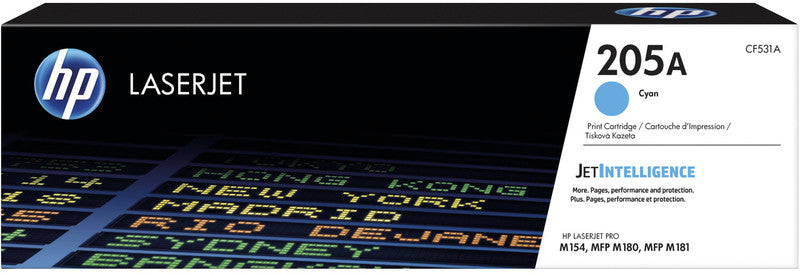 HP Toner 205A – cyan, 900 Seiten