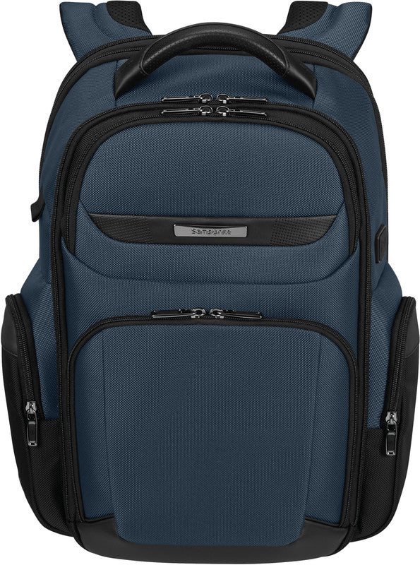 Samsonite Pro-DLX 6 3V – Notebook-Rucksack – für 15,6" Notebook, 21–26 l, Nylon, Blau