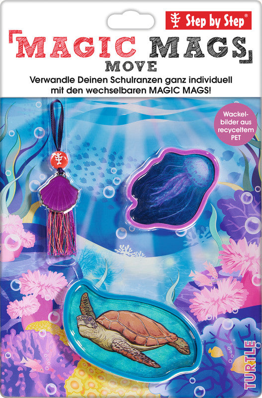 Step by Step Magic Mags Zubehörset – 3-teilig – Turtle – für Cloud, Space, 2in1 Plus und andere