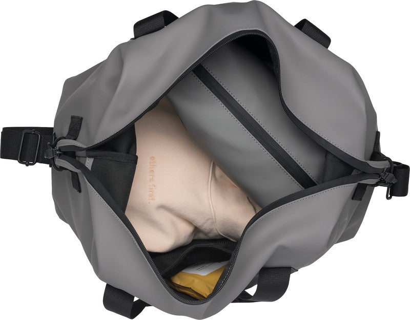 Beckmann Reisetasche Weekendbag – 27 l, rPET, grau, 42 × 28 × 20 cm