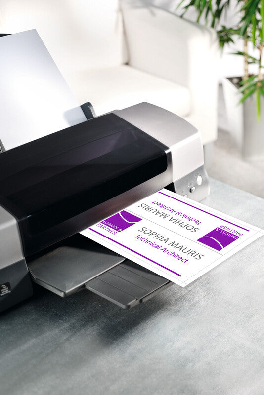 Sigel Tischkarten 240 × 180 mm, 185 g/m², weiss, Papier, vorgefalzt – für Inkjet, Laser, Kopierer – 20 Karten