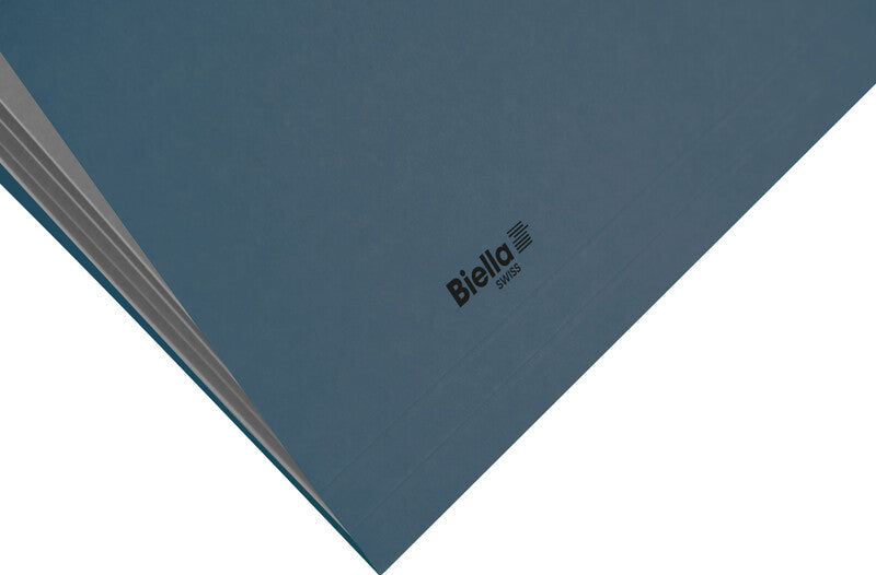 Biella Hängeordner für A4 – Karton, Blau, 320 × 250 mm, mit Vordruck