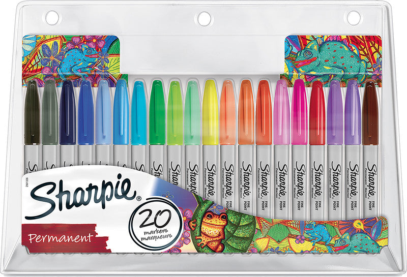 Sharpie Permanentmarker – sortiert, 20er Pack